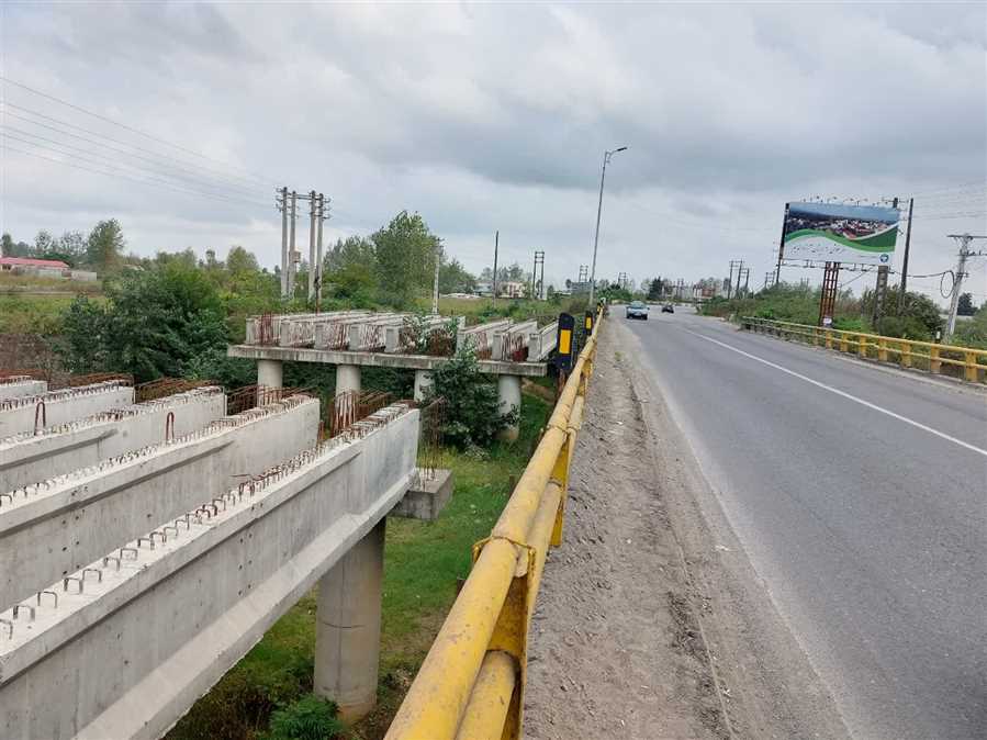 پل‌های محور آمل - چمستان امسال به بهره‌برداری می‌رسد